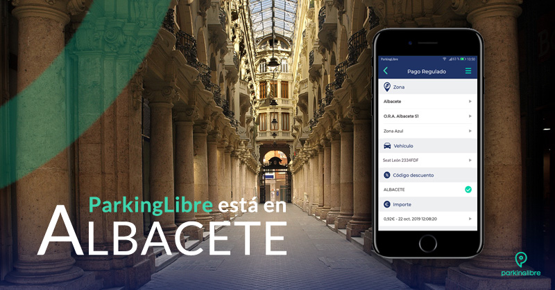 PARKINGLIBRE LLEGA A ALBACETE