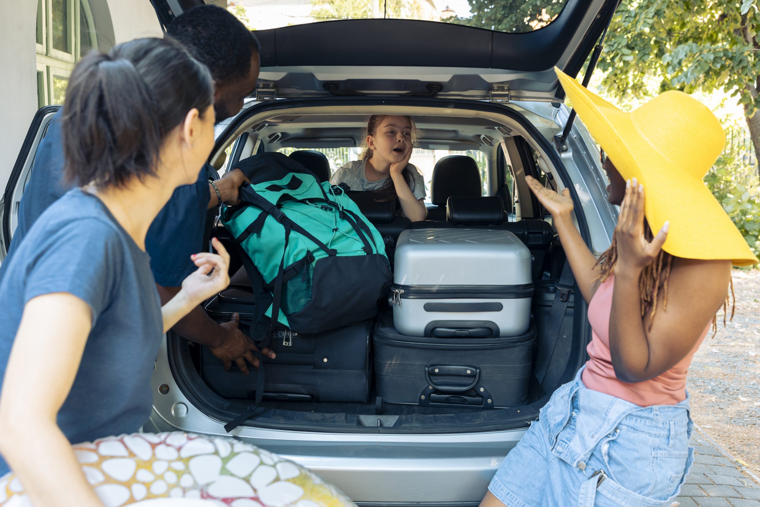 Organiza el maletero antes de salir de viaje